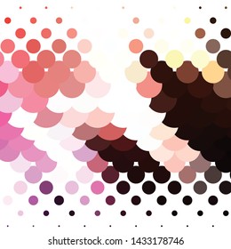 Geometric colorful vector background. Abstract halftone illustration pattern. Vintage texture