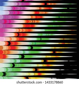Geometric colorful vector background. Abstract halftone illustration pattern. Vintage texture