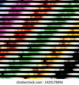 Geometric colorful vector background. Abstract halftone illustration pattern. Vintage texture