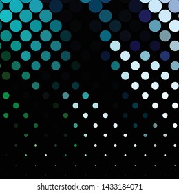Geometric colorful vector background. Abstract halftone illustration pattern. Vintage texture