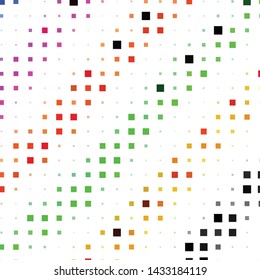 Geometric colorful vector background. Abstract halftone illustration pattern. Vintage texture
