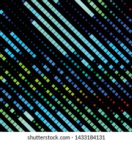 Geometric colorful vector background. Abstract halftone illustration pattern. Vintage texture