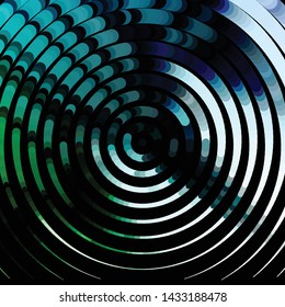 Geometric colorful vector background. Abstract halftone illustration pattern. Vintage texture