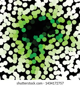 Geometric colorful vector background. Abstract halftone illustration pattern. Vintage texture