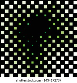 Geometric colorful vector background. Abstract halftone illustration pattern. Vintage texture