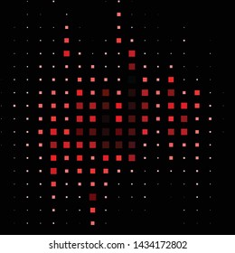 Geometric colorful vector background. Abstract halftone illustration pattern. Vintage texture