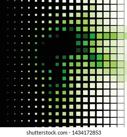 Geometric colorful vector background. Abstract halftone illustration pattern. Vintage texture