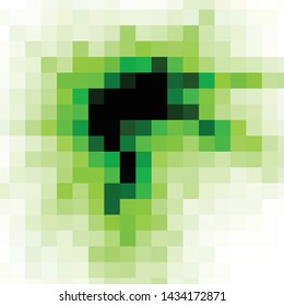 Geometric colorful vector background. Abstract halftone illustration pattern. Vintage texture