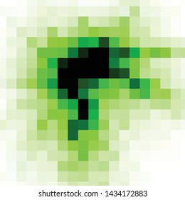 Geometric colorful vector background. Abstract halftone illustration pattern. Vintage texture