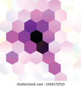 Geometric colorful vector background. Abstract halftone illustration pattern. Vintage texture