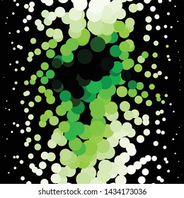 Geometric colorful vector background. Abstract halftone illustration pattern. Vintage texture