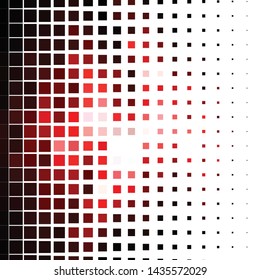 Geometric colorful vector background. Abstract halftone illustration pattern. Vintage texture