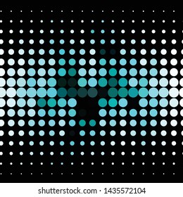 Geometric colorful vector background. Abstract halftone illustration pattern. Vintage texture