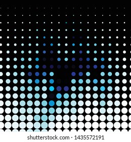 Geometric colorful vector background. Abstract halftone illustration pattern. Vintage texture