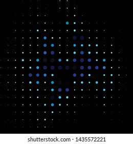 Geometric colorful vector background. Abstract halftone illustration pattern. Vintage texture