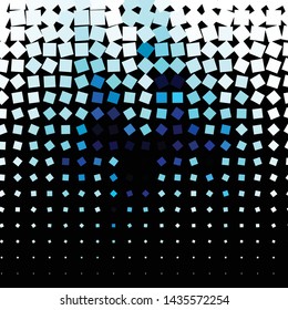 Geometric colorful vector background. Abstract halftone illustration pattern. Vintage texture