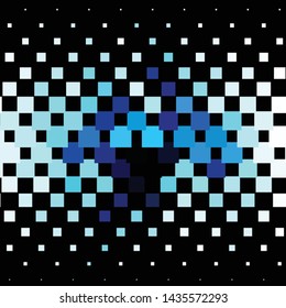 Geometric colorful vector background. Abstract halftone illustration pattern. Vintage texture