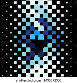 Geometric colorful vector background. Abstract halftone illustration pattern. Vintage texture