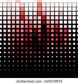 Geometric colorful vector background. Abstract halftone illustration pattern. Vintage texture