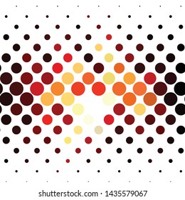 Geometric colorful vector background. Abstract halftone illustration pattern. Vintage texture