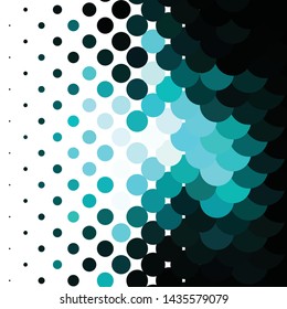 Geometric colorful vector background. Abstract halftone illustration pattern. Vintage texture