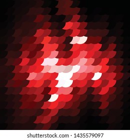 Geometric colorful vector background. Abstract halftone illustration pattern. Vintage texture