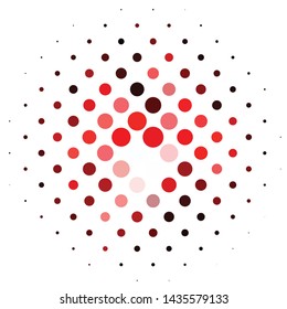 Geometric colorful vector background. Abstract halftone illustration pattern. Vintage texture