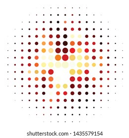 Geometric colorful vector background. Abstract halftone illustration pattern. Vintage texture