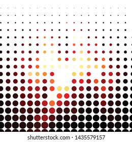 Geometric colorful vector background. Abstract halftone illustration pattern. Vintage texture