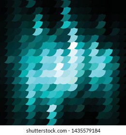 Geometric colorful vector background. Abstract halftone illustration pattern. Vintage texture