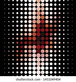 Geometric colorful vector background. Abstract halftone illustration pattern. Vintage texture