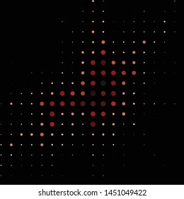 Geometric colorful vector background. Abstract halftone illustration pattern. Vintage texture
