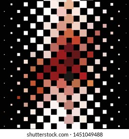 Geometric colorful vector background. Abstract halftone illustration pattern. Vintage texture