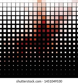 Geometric colorful vector background. Abstract halftone illustration pattern. Vintage texture