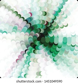 Geometric colorful vector background. Abstract halftone illustration pattern. Vintage texture