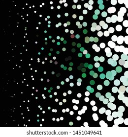 Geometric colorful vector background. Abstract halftone illustration pattern. Vintage texture