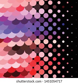 Geometric colorful vector background. Abstract halftone illustration pattern. Vintage texture