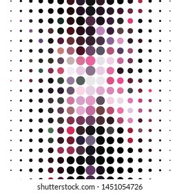 Geometric colorful vector background. Abstract halftone illustration pattern. Vintage texture