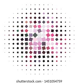 Geometric colorful vector background. Abstract halftone illustration pattern. Vintage texture