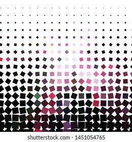 Geometric colorful vector background. Abstract halftone illustration pattern. Vintage texture