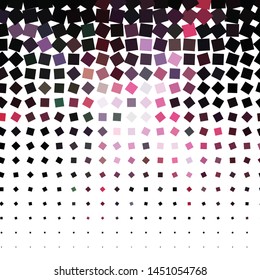 Geometric colorful vector background. Abstract halftone illustration pattern. Vintage texture
