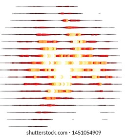 Geometric colorful vector background. Abstract halftone illustration pattern. Vintage texture