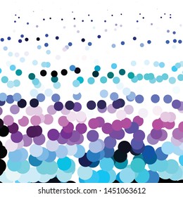 Geometric colorful vector background. Abstract halftone illustration pattern. Vintage texture