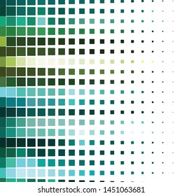 Geometric colorful vector background. Abstract halftone illustration pattern. Vintage texture