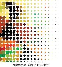 Geometric colorful vector background. Abstract halftone illustration pattern. Vintage texture