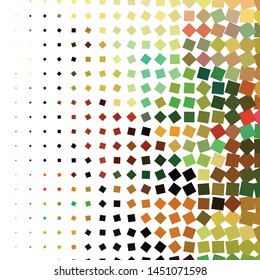 Geometric colorful vector background. Abstract halftone illustration pattern. Vintage texture