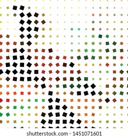 Geometric colorful vector background. Abstract halftone illustration pattern. Vintage texture