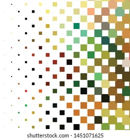 Geometric colorful vector background. Abstract halftone illustration pattern. Vintage texture