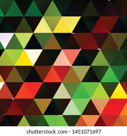 Geometric colorful vector background. Abstract halftone illustration pattern. Vintage texture
