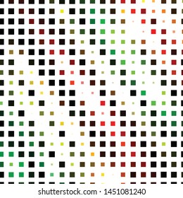Geometric colorful vector background. Abstract halftone illustration pattern. Vintage texture